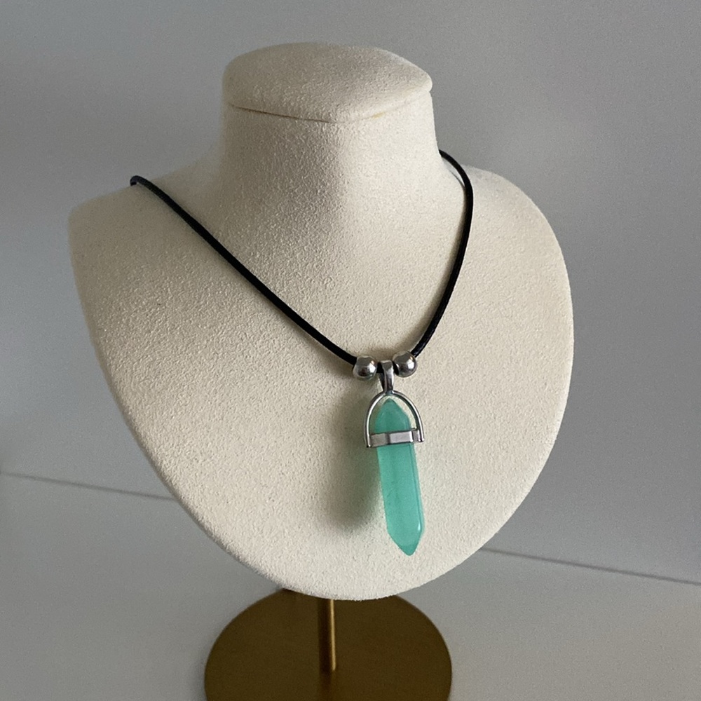 Green Crystal Necklace